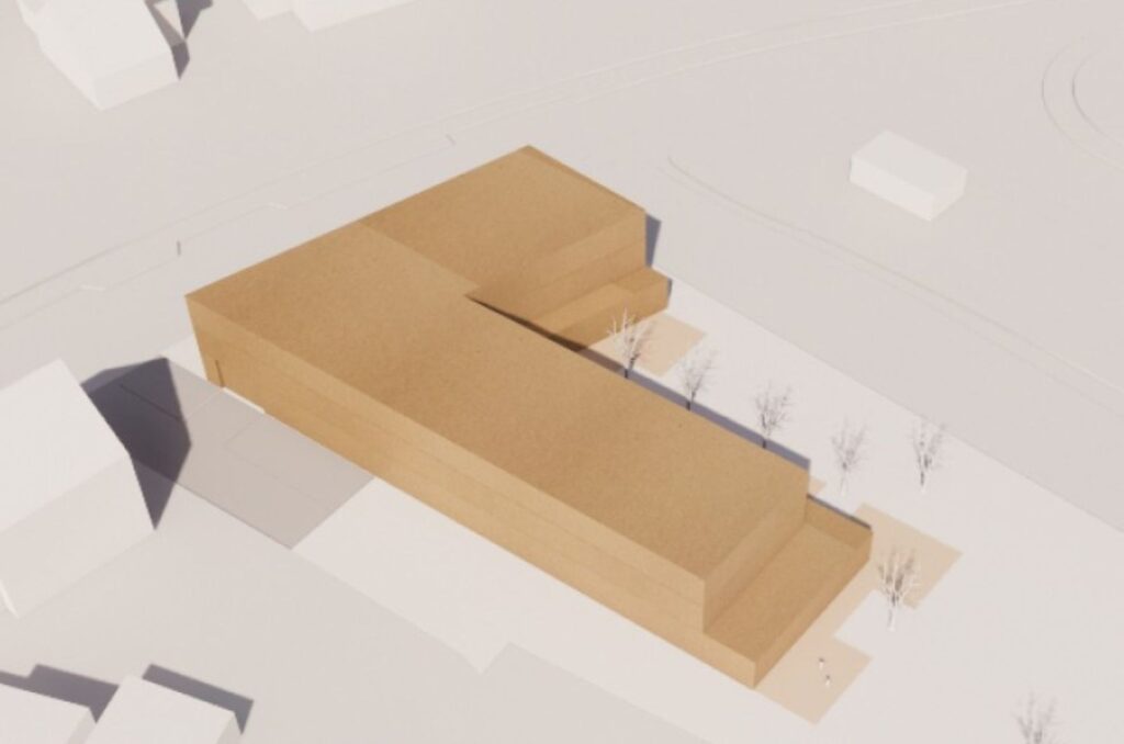 Visualisierung Neubauprojekt Werstener Friedhofstrasse in Düsseldorf durch Projektentwickler für Sozialimmobilien von commonground Bild 1